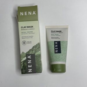 Nena Clay Face Mask for Sensitive Skin, Acne, Blackheads, Oily Skin, Pore Shrink